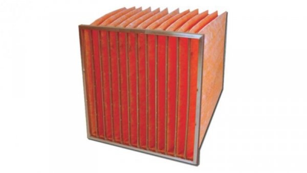 Filtr powietrza HVAC kieszeniowy, M6, 592 x 592 x 535mm, RS PRO