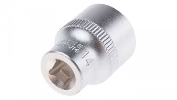 Nasadka sześciokątna z gniazdem 1/4 cala 14mm RS PRO