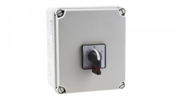 Przełącznik przełączający 2-biegunowy 40 A 18,5 kW IP65