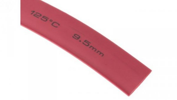Osłona termokurczliwa 2:1, średnica 9.5mm, dł. 6m, RS PRO