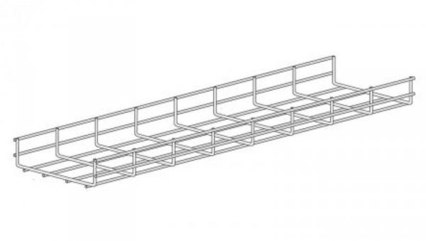 Korytko kablowe Stal ocynkowana elektrolitycznie 3m 150 mm 60mm RS PRO