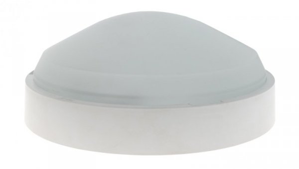 Oprawa BARSA, E27 z czujnikiem ruchu HF, 100W, biała-polipropylen, klosz matowy-szkło, IP54 A21510-M-HF
