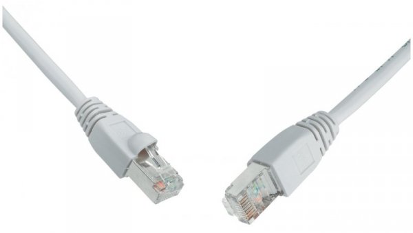 Patchcord CAT6 SFTP PVC 7m szary snag-proof C6-315GY-7MB