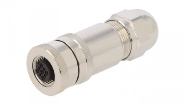 Złącze okrągłe M12 żeńskie proste ekranowane 5pin 60V PG7 T4110411051-000