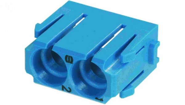 Złącze pneumatyczne Han Modular bez styków 09140024501