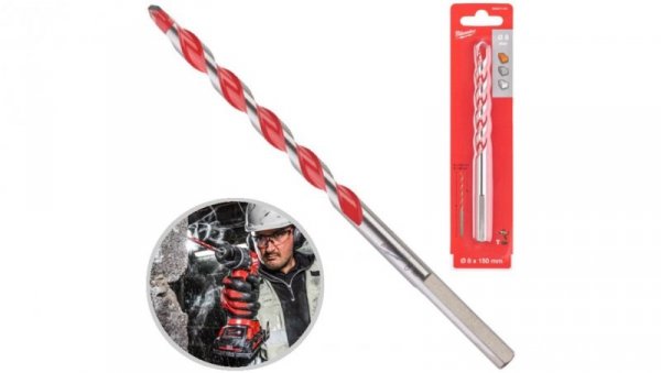 Wiertło udarowe do betonu PREMIUM 8x150mm MILWAUKEE
