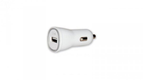 Samochodowa ładowarka USB 5V 2.4A - Zasilanie USB IUSB2-CAR2-2A1P