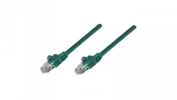 Patch Cord Cat6 UTP 2,0M Zielony 100 Miedź 342490