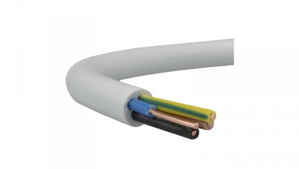 Przewód prądowy YDY 450/750V 4x2,5 okrągły drut Elektrokabel /100m/