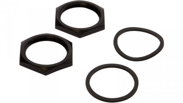 Akcesoria, Nakrętka sześciokątna, M30x1,5, Rozmiar klucza 36 mm, Plastik, AY000111