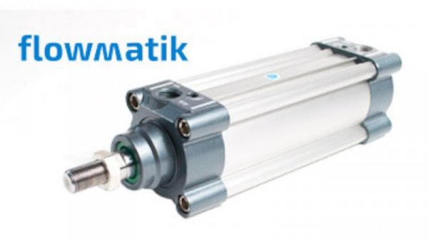 Siłownik Pneumatyczny z jednostronnym tłoczyskiem ISO15552. Średnica tłoka 100mm skok 80mm D100x80, FMS100.0080.00