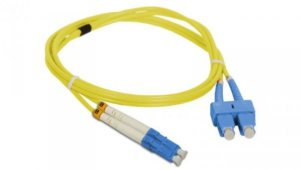 Patch cord SM LC-SC duplex 9/125 3.0m FOC-LCSC-9SMD-3