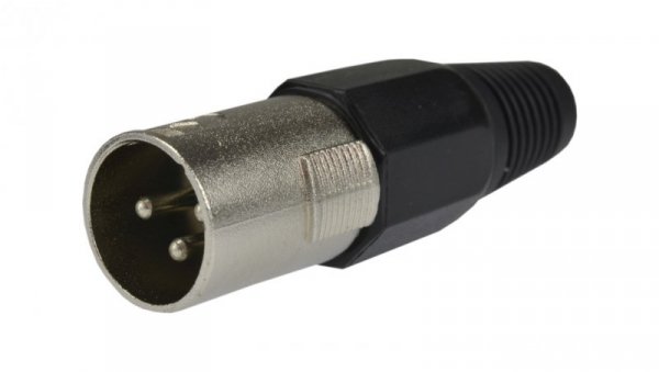 Wtyk mikrofonowy XLR (3-pin) na kabel