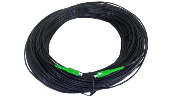 Patchcord światłowodowy FO SM SC/APC-SC/APC simplex 9/125 G.657A2 zewnętrzny DROP 100m