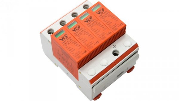Ogranicznik przepięć 7kA AC 275V Typ T1+T2 przepięciówka 3F In=20kA, Imax=50kA Iimp=7kA ZESTAW 10szt.