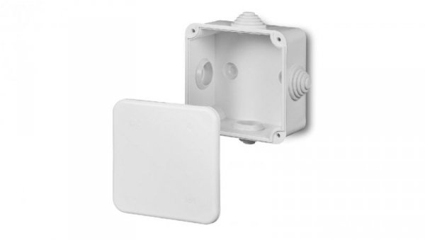 Puszka n/t 80x80x42, IP55, szara Fast-Box F3 0242-04