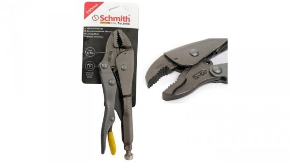 Szczypce zaciskowe klucz MORSEA 180mm Schmith