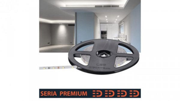 Taśma Premium 12V Slim 6mm 60led 6500K SMD2835 (5)