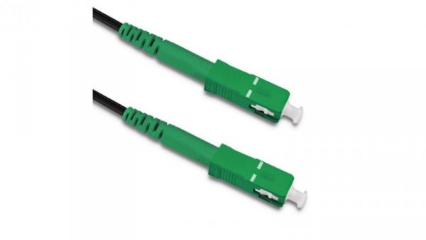 Qoltec Patchcord światłowodowy SC/APC - SC/APC Message Simplex 100m