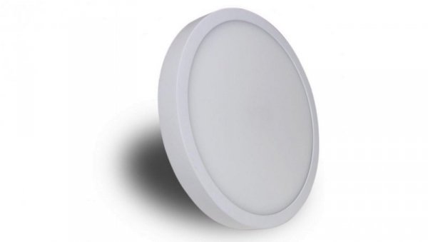 Plafon nowoczesny klasyczny okrągły LED LORIA do minimalistycznego salonu LP-2526/1C-40 WH Light Prestige