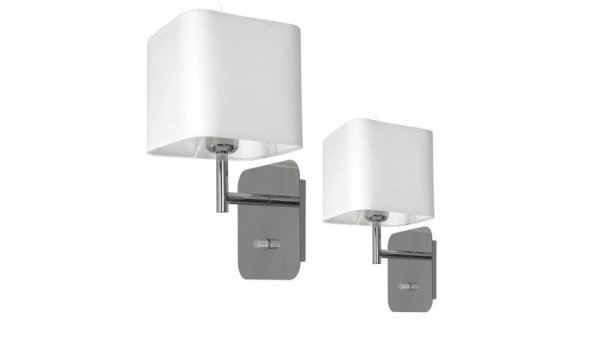 Kinkiet NAPOLI WHITE/CHROME 1xE27 ML6359 Milagro