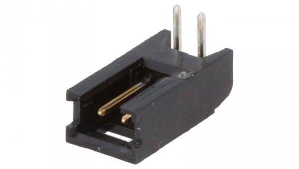 Gniazdo przewód-płytka męskie AMPMODU MOD II 2,54mm 2-pin 280377-2