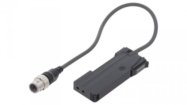 Czujnik wzmacniacz światłowodowy PNP IP40 12 - 24V DC -10 - 55C FX-311P