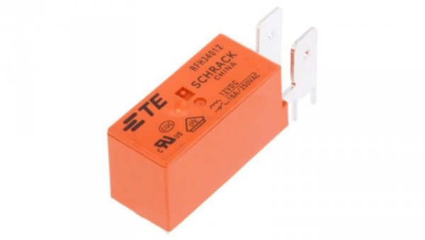 Przekaźnik elektromagnetyczny SPST-NO 12VDC 16A PCB 6-1415510-1