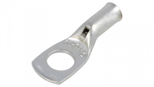 Końcówka oczkowa rurowa M10 16mm2 zaciskanie na przewód 5AWG 710030-7