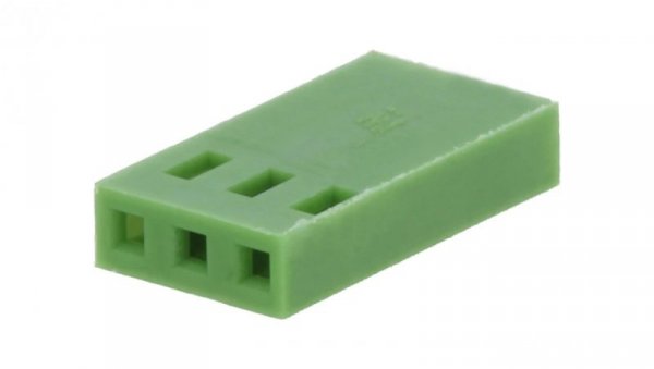 Wtyk kołkowe AMPMODU MOD IV żeńskie 3-pin bez styków 2,54mm 925366-3