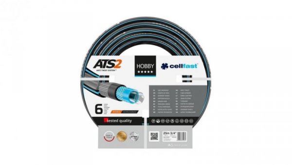 WĄŻ OGRODOWY HOBBY ATS 3/4 25MB