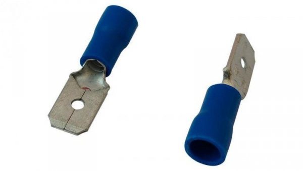 KOŃCÓWKA WSUWANA IZOLOWANA 1.5-2.5MM 0.8-6.35 10 SZTUK