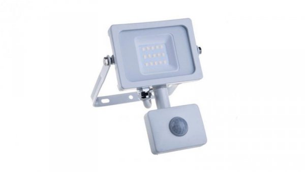 NAŚWIETLACZ LED 10W 4000K +CZUJNIK BIAŁY V-TAC VT-10-S 800lm