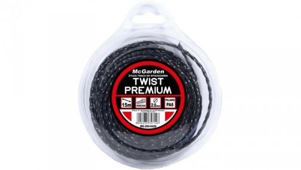 ŻYŁKA DO WYKASZARKI TWIST PREMIUM 2,0MM 15M