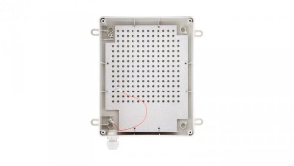 Blacha montażowa 225x178mm do ABOX-L, otworowana w rastrze 10,8mm, wygięcie na akumulator, typu ADD-MPL2