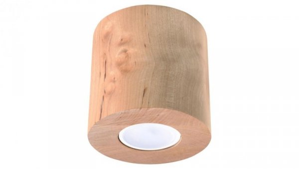 Plafon ORBIS naturalne drewno
