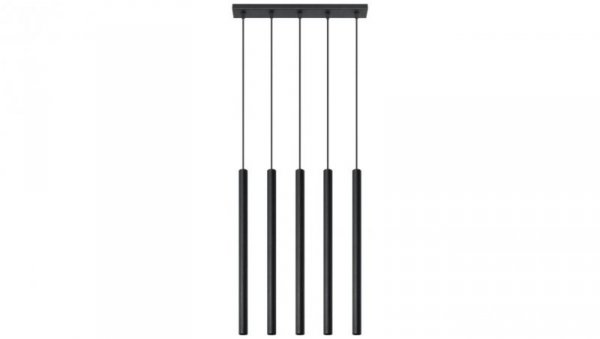 Lampa wisząca PASTELO 5 czarna