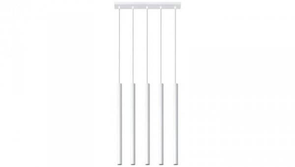 Lampa wisząca PASTELO 5 biała