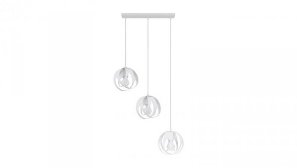 Lampa wisząca TULOS 3L biała