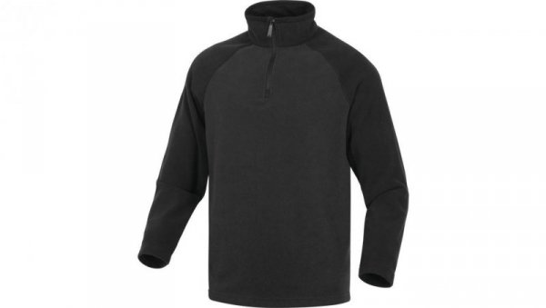 Bluza polar poliester ALMA, kolor: szaro-czarny, rozmiar: M / ALMAGNTM