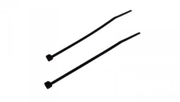 Opaska kablowa 368x4,8mm czarna 08300 /100szt./