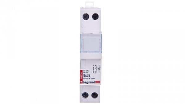 Rozłącznik bezpiecznikowy cylindryczny 1P+N 10x38mm RB316 005816