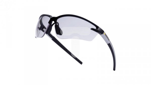 Okulary ochronne z poliwęglanu czarne UV400 FUJI2 CLEAR FUJI2NOIN
