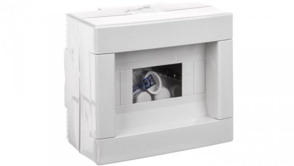 Rozdzielnica modułowa 1x8 natynkowa bez drzwi seria 610 IP40 200x180x100 szara EC61008 /opak. 15/