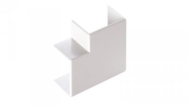 Narożnik do kanałów kablowych płaski AP 150x60 biały ECAP15060B /opak. 8/