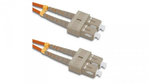 Patchcord światłowodowy SC/UPC - SC/UPC Multimode 50/125 OM2 Duplex 2m