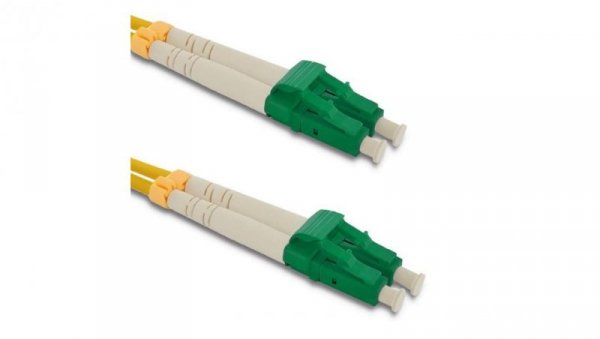 Qoltec Patchcord światłowodowy LC/APC - LC/APC Singlemode 9/125 G652D Duplex 2m