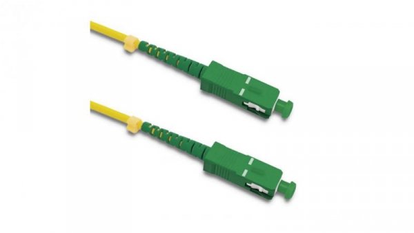 Patchcord światłowodowy SC/APC - SC/APC Singlemode 9/125 G652D Simplex 2m