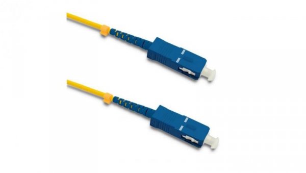 Qoltec Patchcord światłowodowy SC/UPC - SC/UPC Singlemode 9/125 G652D Simplex 10m