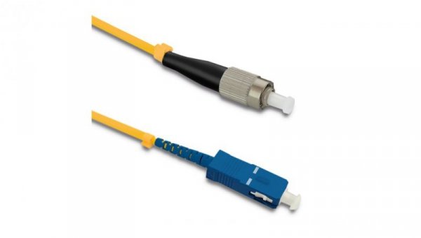 Qoltec Patchcord światłowodowy FC/UPC - SC/UPC Singlemode 9/125 G652D Simplex 10m